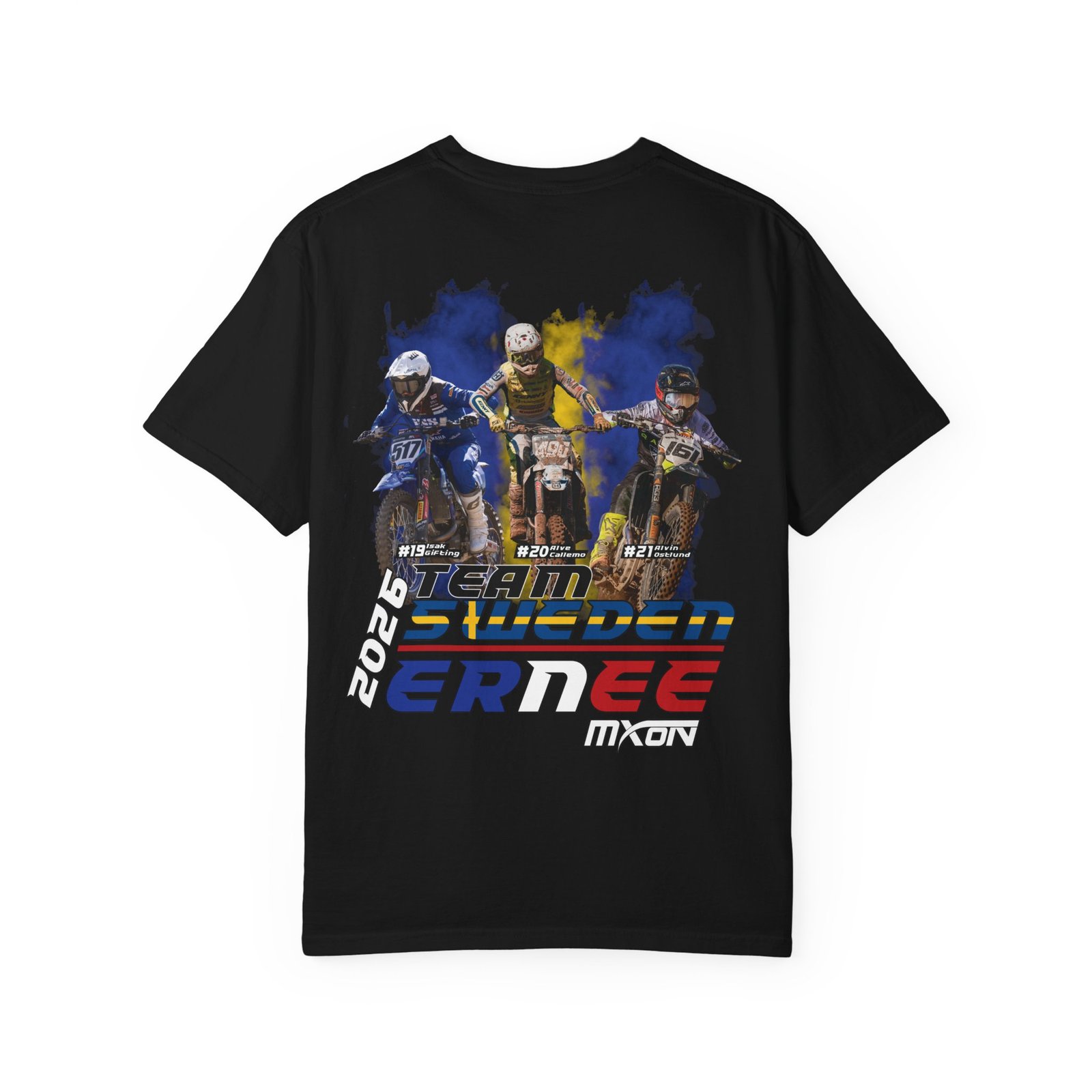 Sweden MXoN 2026 - Three Riders Fan T-Shirt