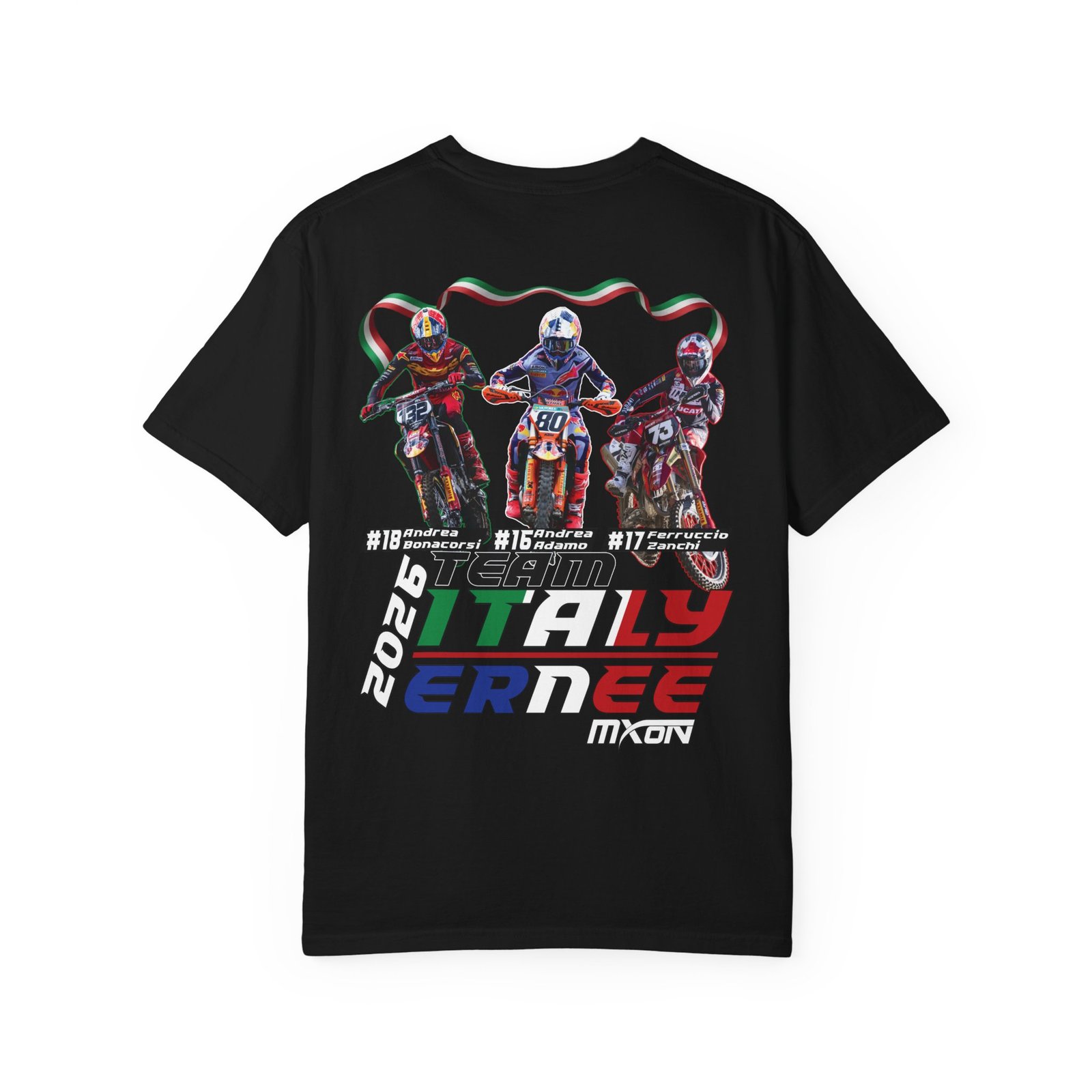 Italy MXoN 2026 - Three Riders Fan T-Shirt