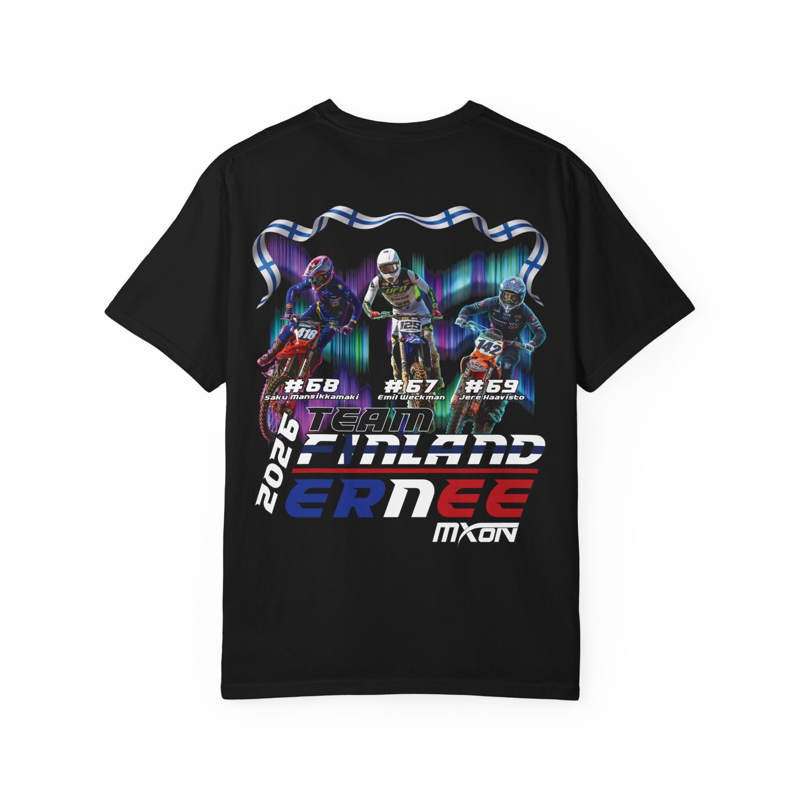 Finland MXoN 2026 - Three Riders Fan T-Shirt