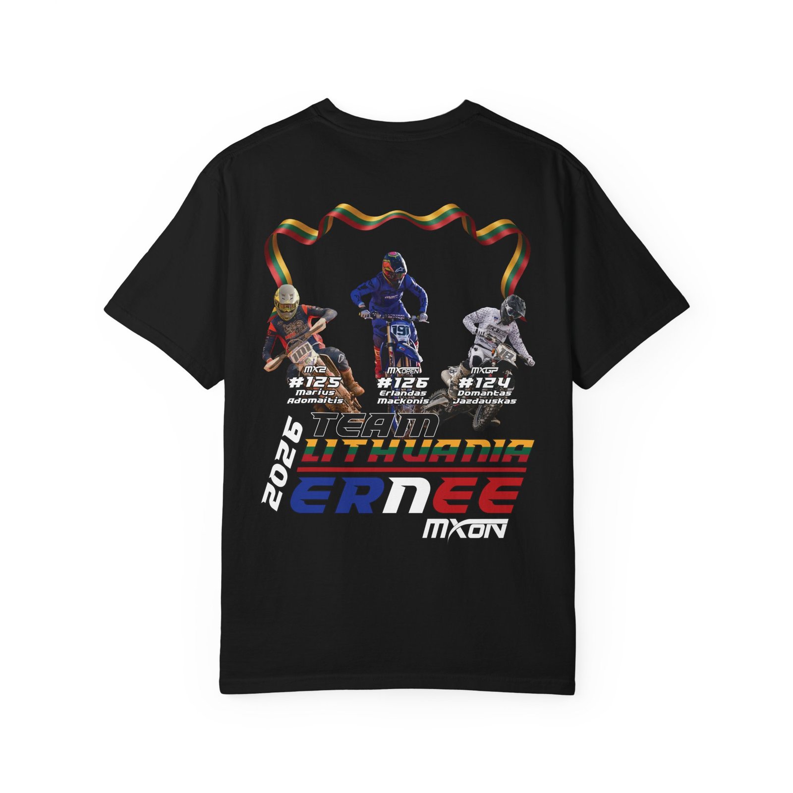 Lithuania MXoN 2026 - Three Riders Fan T-Shirt