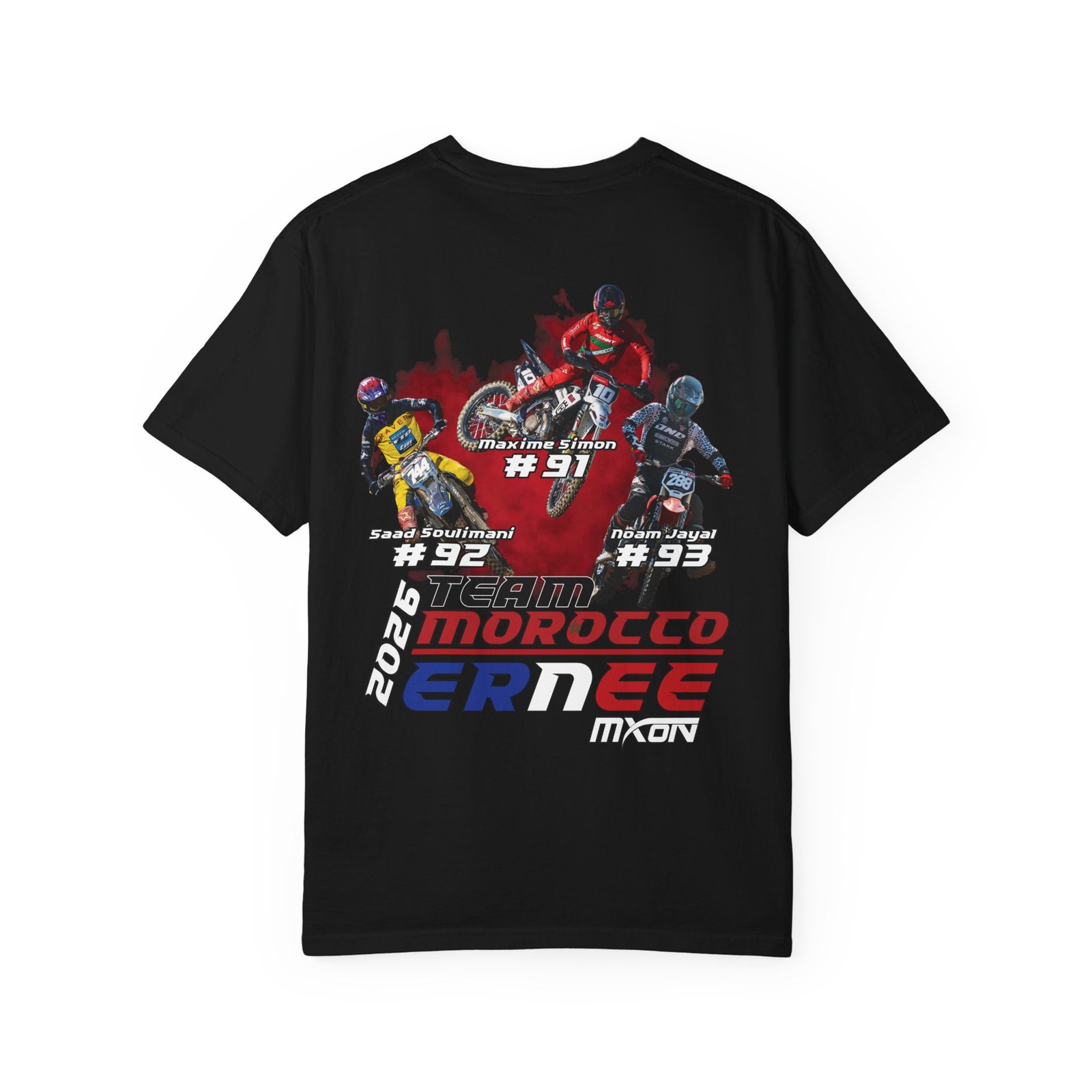 Morocco MXoN 2026 - Three Riders Fan T-Shirt