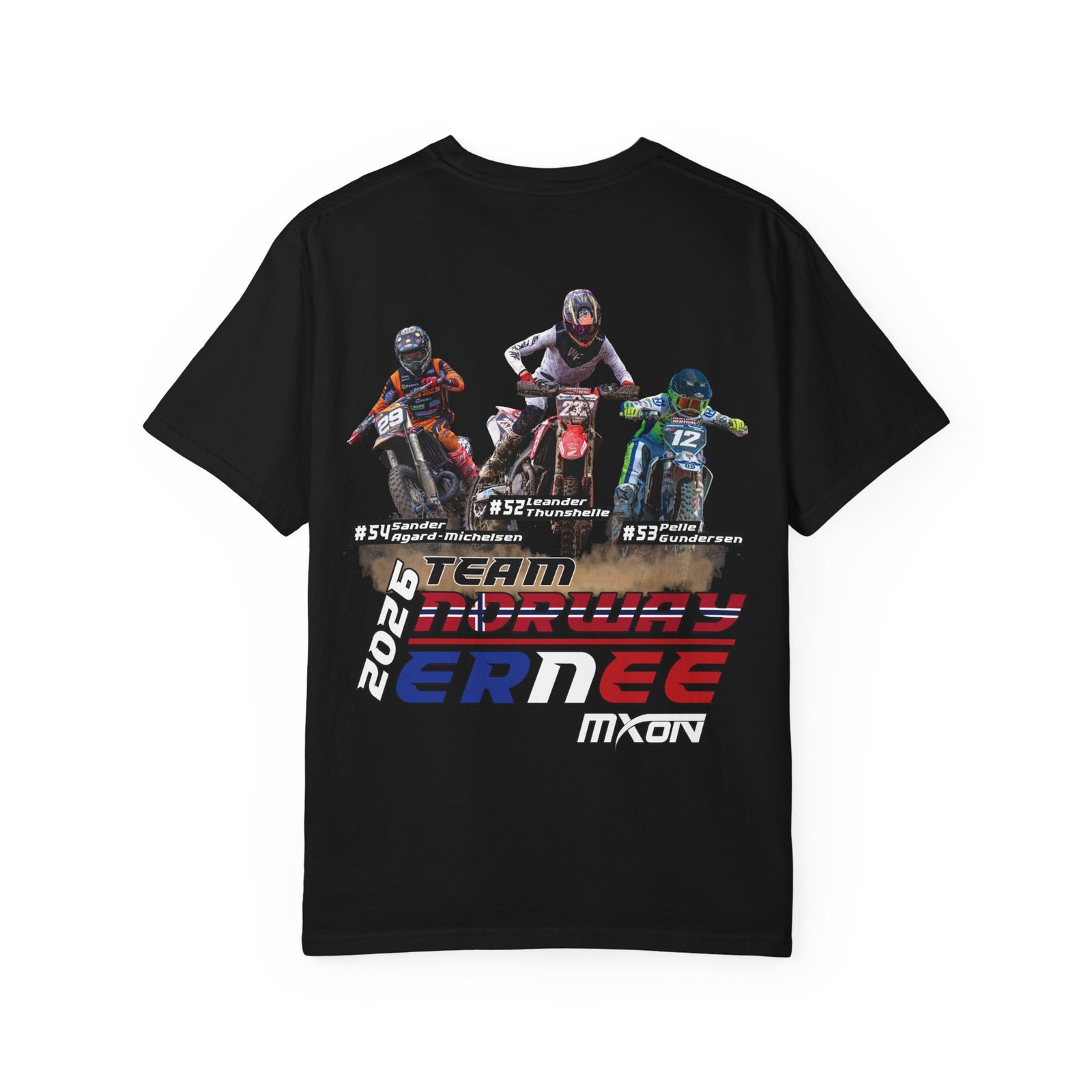 Norway MXoN 2026 - Three Riders Fan T-Shirt