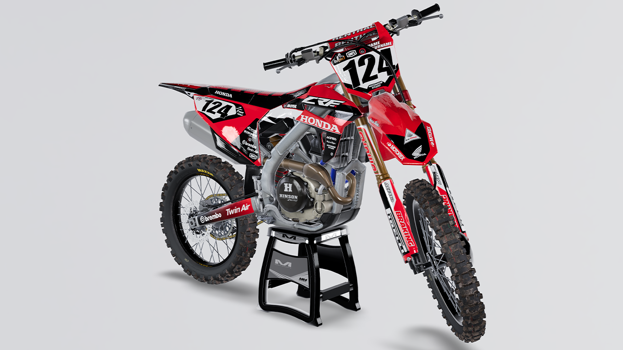 MotoModsStudio Red Shredder Honda gallery image