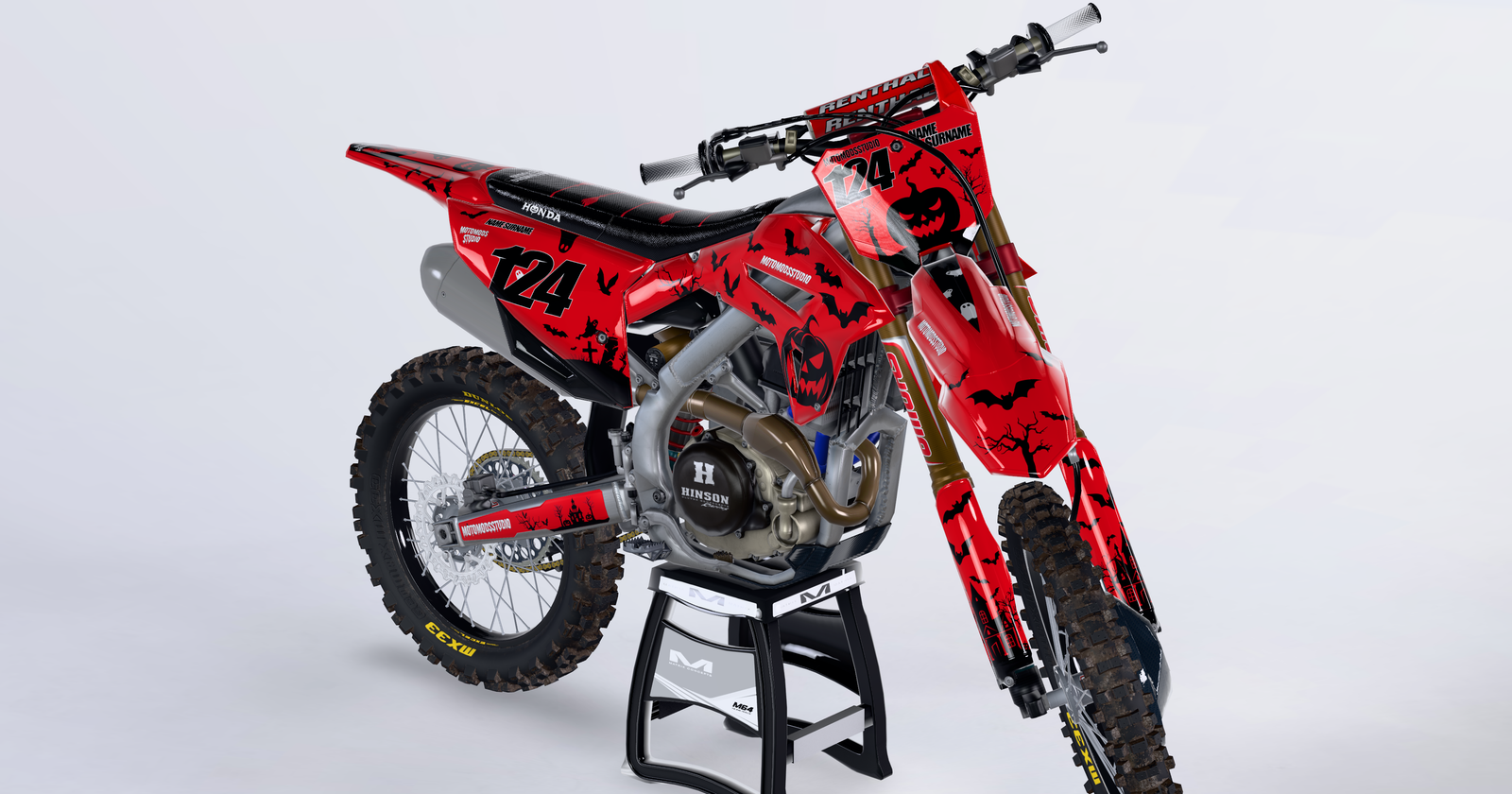 MotoModsStudio Red Reaper Honda gallery image